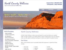 Tablet Screenshot of northcountywellness.com